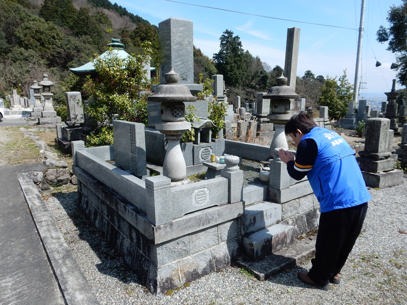 ご奉仕日 2017年 3月13日　西条市丹原町にて 